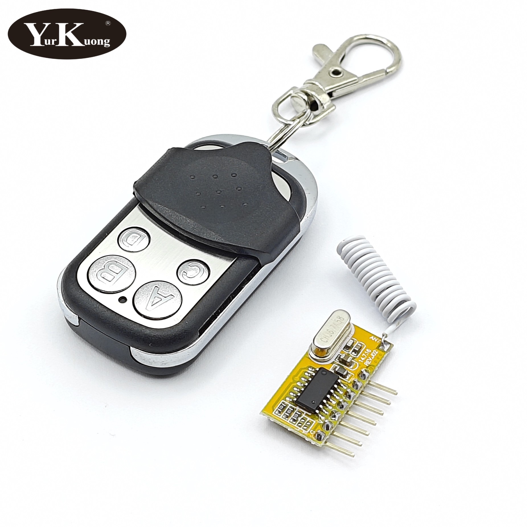 433Mhz Receiver Module - 5V DC 4channel RF Receiver Transmitter