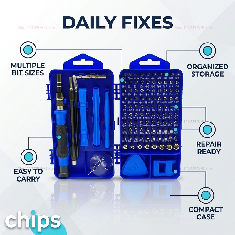 115 in 1 Multifunctional Screw - Home Automation Industry avis et prix