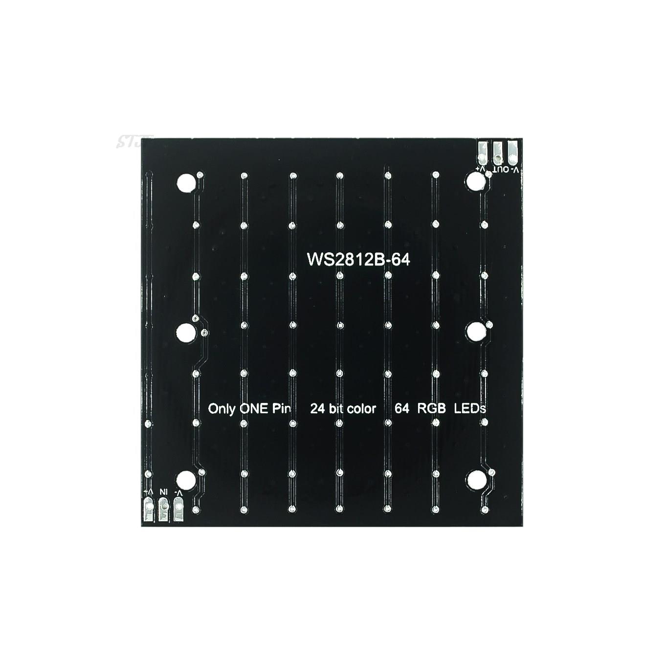 WS2812 smd LED 5050 RGB 8x8 64 - Rgb Led Matrix 8X8 avis et prix