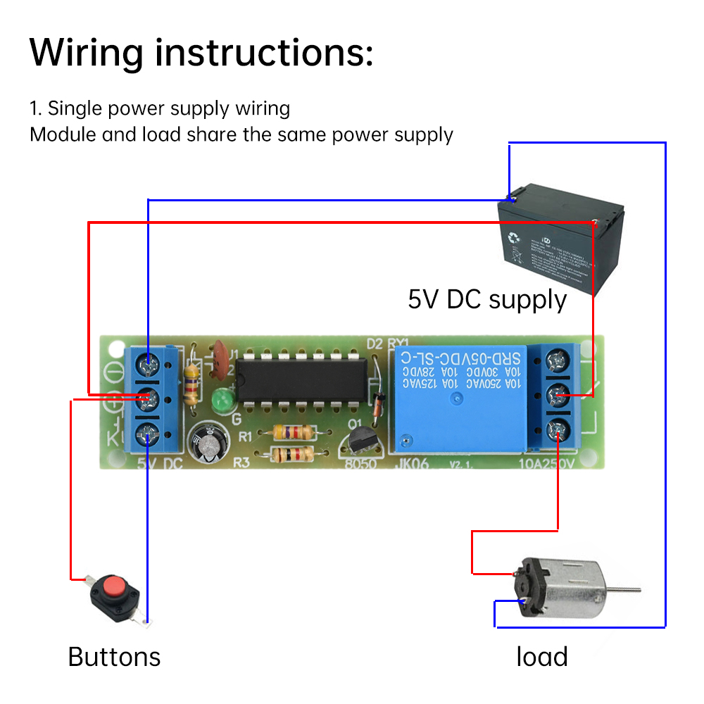 DC 5V Flip-Flop Latch Relay Mo - Shelly Relay Module avis et prix