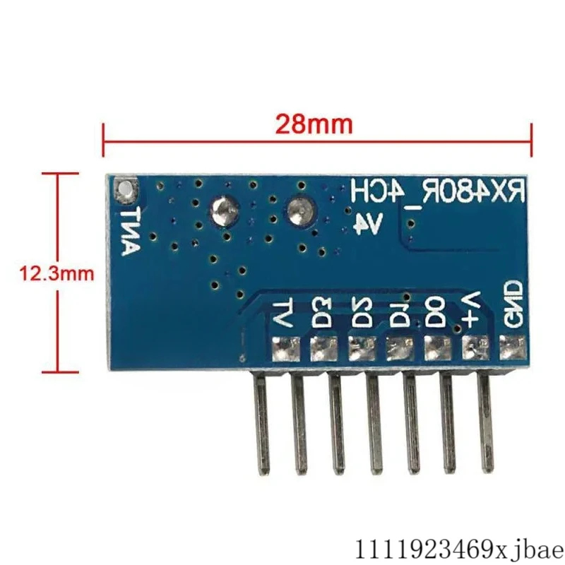 Wireless 433Mhz RF Module Rece - 433Mhz Receiver Module avis et prix