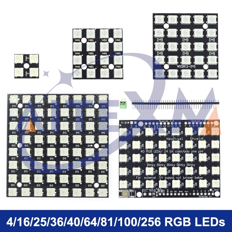 WS2812 Module 5050 RGB 4x4 8x8 - Rgb Led Matrix 8X8 avis et prix