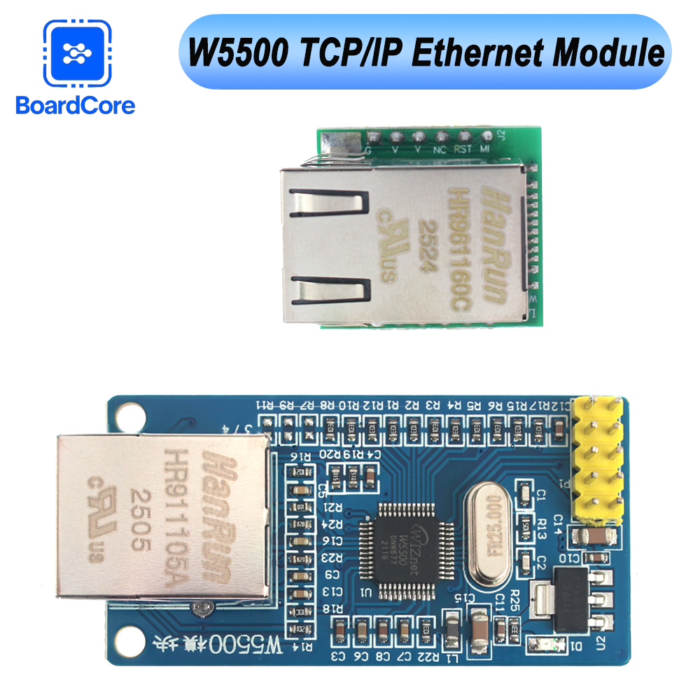 1PC 3.3V W5500 Chip New SPI to - Ethernet Module W5500 avis et prix