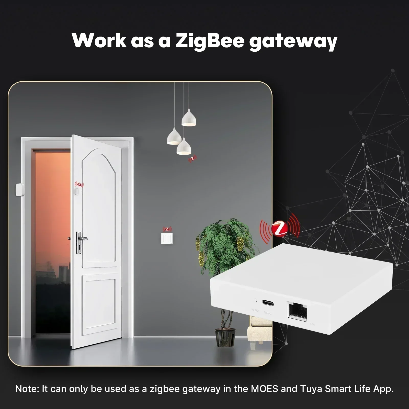 MOES Tuya Zigbee Matter Thread - Matter Hub Thread avis et prix