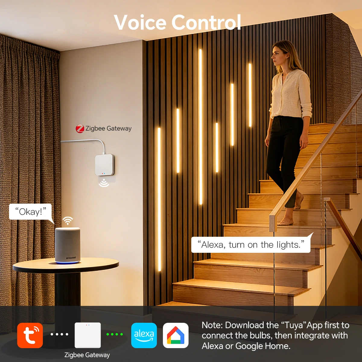 Zigbee Smart Neon COB LED Stri - Smart Home Automation Diy avis et prix