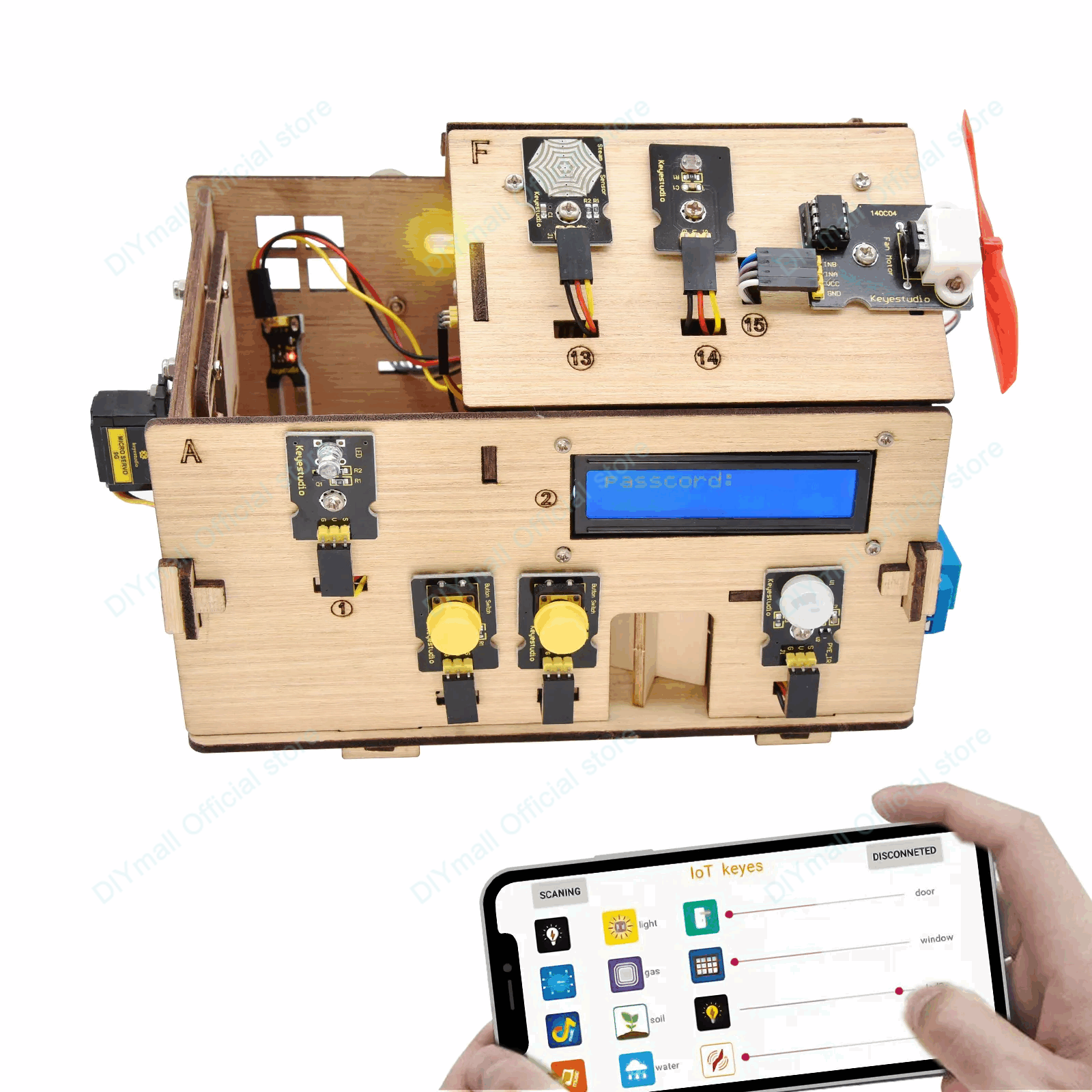 Keyestudio Smart IoT Home Kit  - Smart Home Automation Diy avis et prix