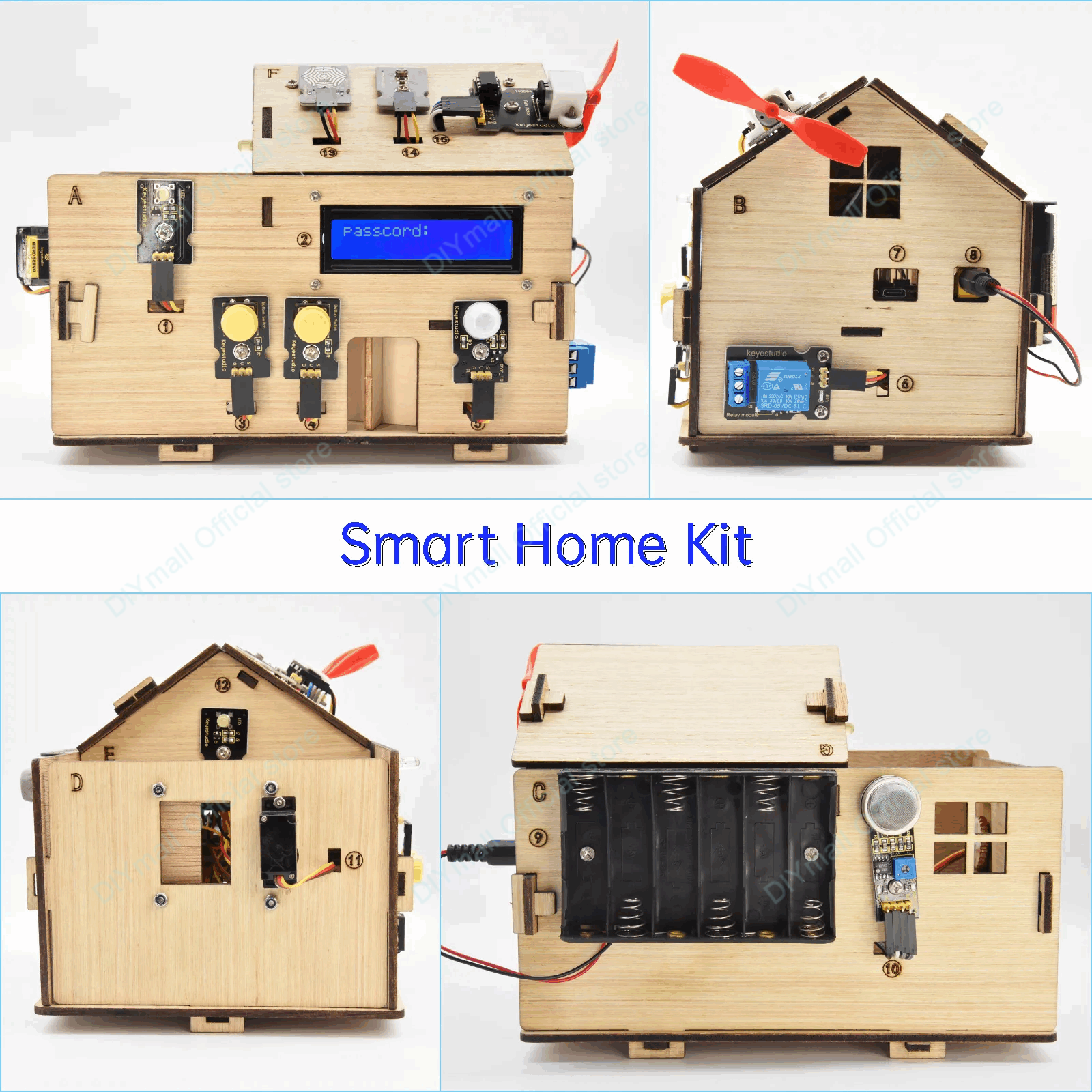 Keyestudio Smart IoT Home Kit  - Smart Home Automation Diy avis et prix