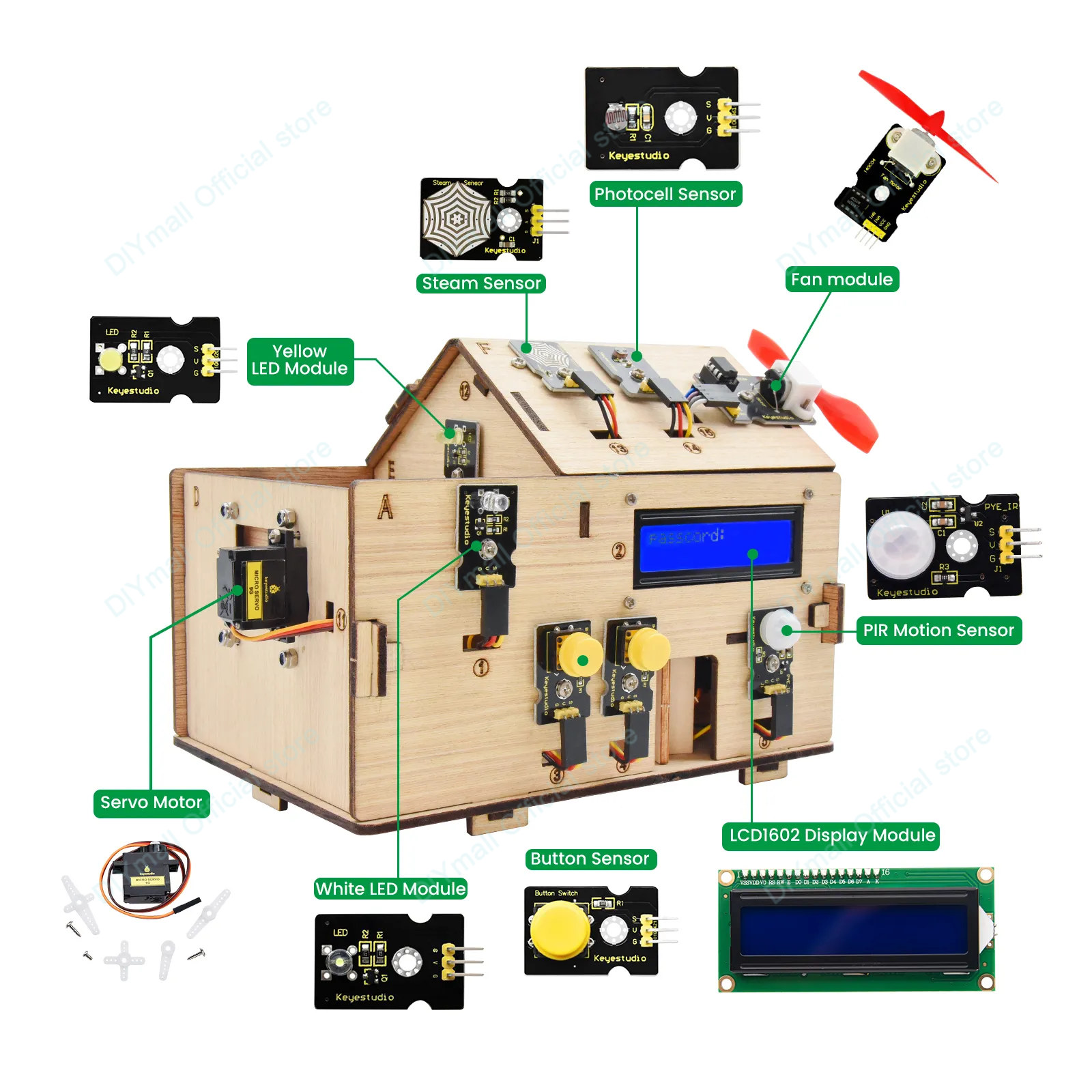 Keyestudio Smart IoT Home Kit  - Smart Home Automation Diy avis et prix