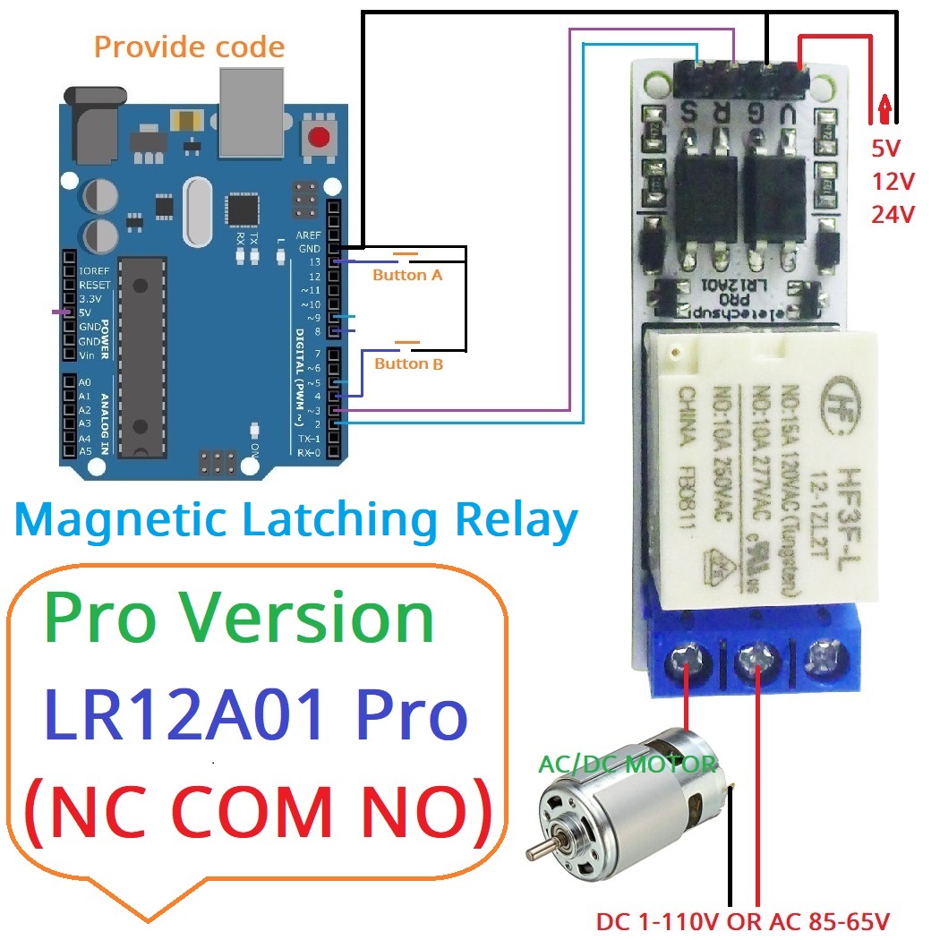 DC 5V 12V 24V Magnetic Latchin - Shelly Relay Module avis et prix