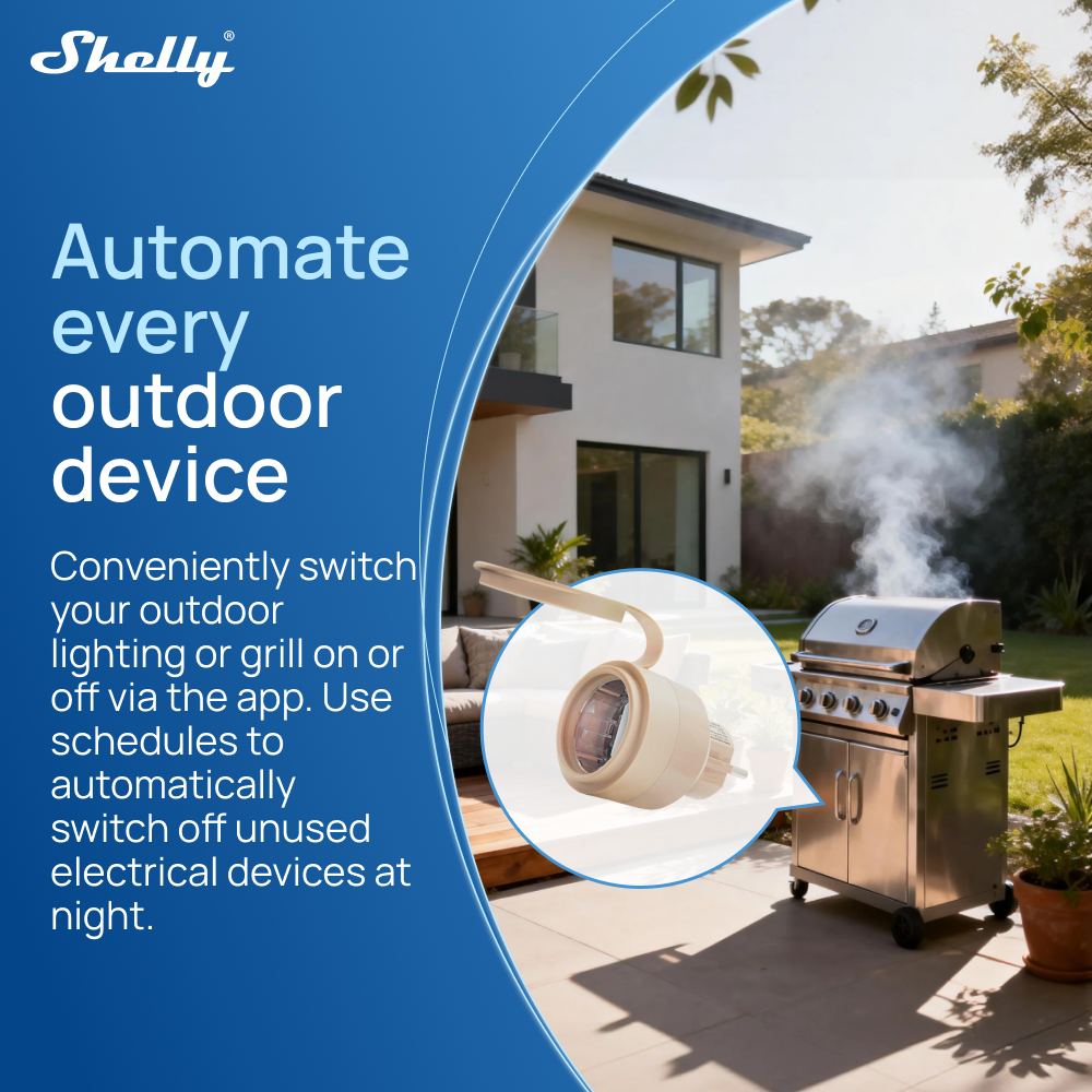 Shelly Outdoor Plug S Gen3 Pow - Shelly Relay Module avis et prix