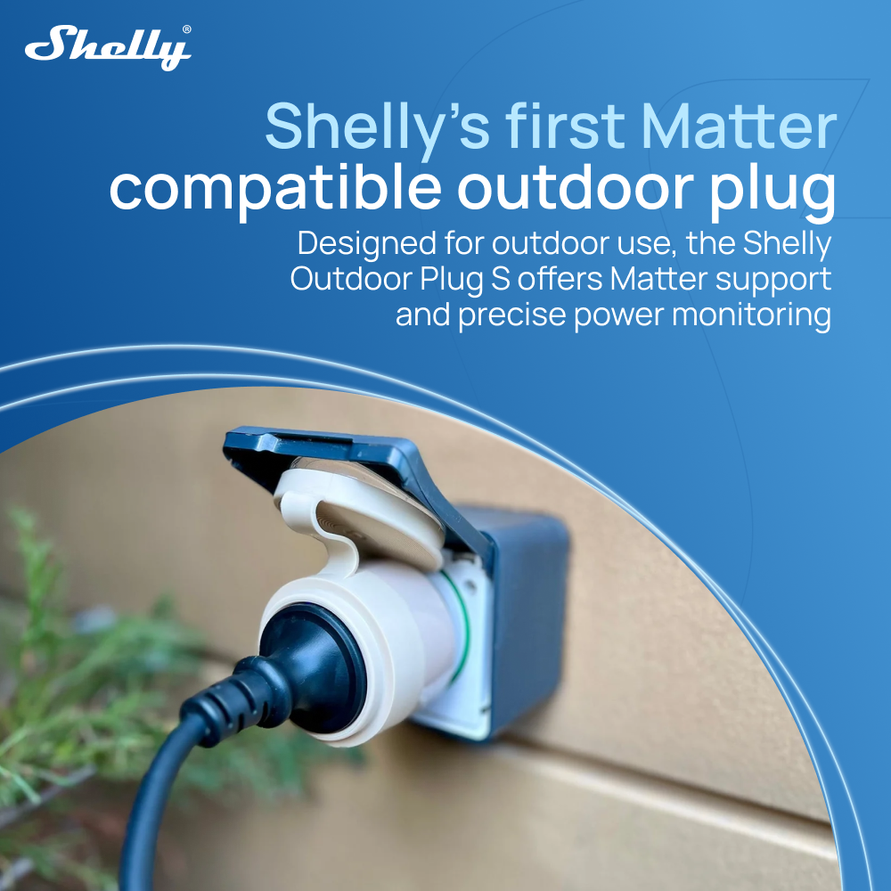 Shelly Outdoor Plug S Gen3 Pow - Shelly Relay Module avis et prix