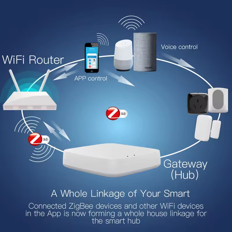 Moes Tuya ZigBee 3.0 Smart Gat - Matter Hub Thread avis et prix
