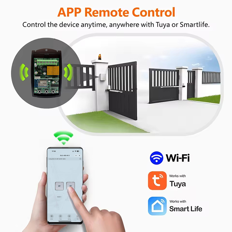 Universal 433MHz Tuya WIFI Gar - 433Mhz Receiver Module avis et prix