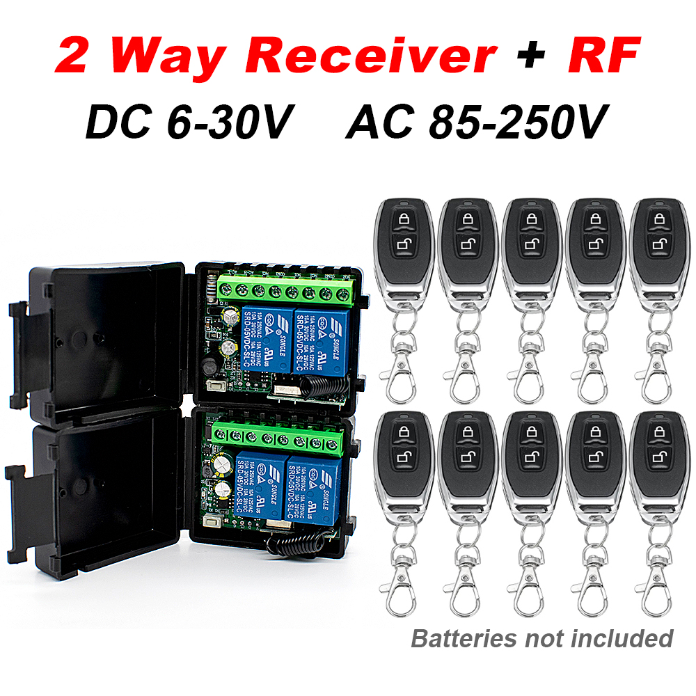1~10pcs 2 Channel 433MHz RF Re - 433Mhz Receiver Module avis et prix
