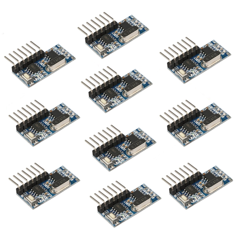 ABKQ-10PCS 433Mhz RF Receiver  - 433Mhz Receiver Module avis et prix