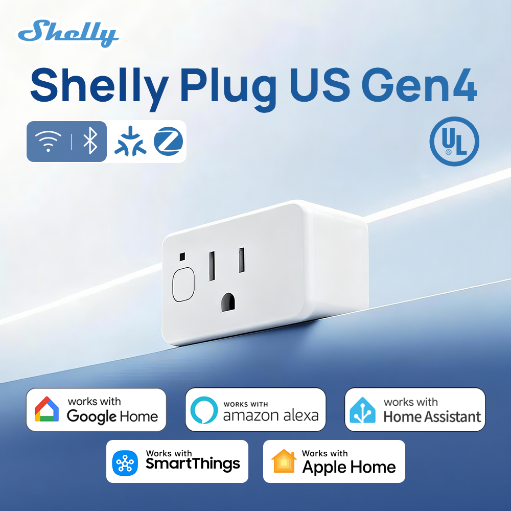 Shelly Plug US Gen4 Zigbee Cer - Shelly Relay Module avis et prix
