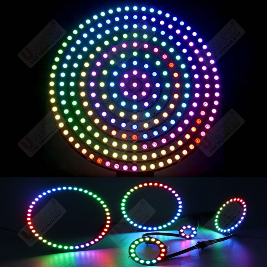 2pcs WS2812B Individually Addr - Rgb Led Matrix 8X8 avis et prix