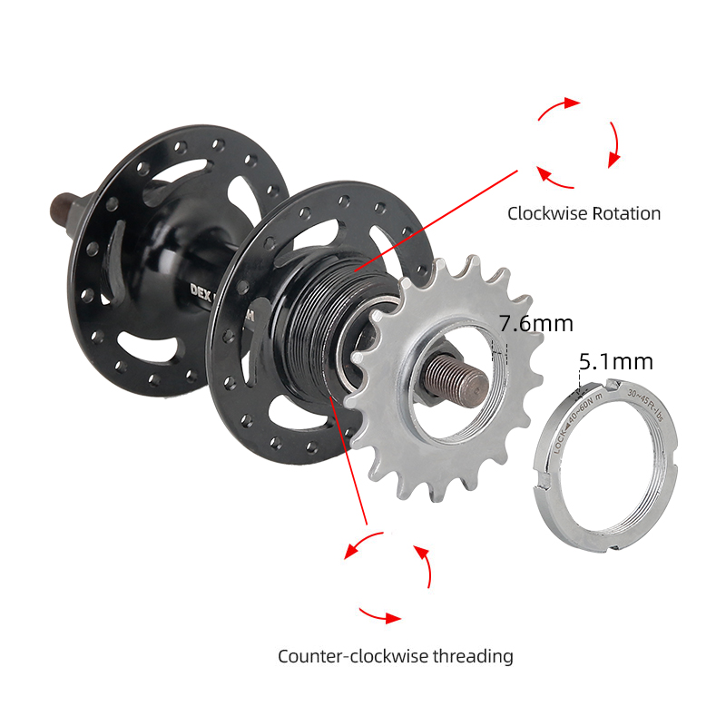 Bicycle Fixed Gear 13T 14T 15T - Matter Hub Thread avis et prix