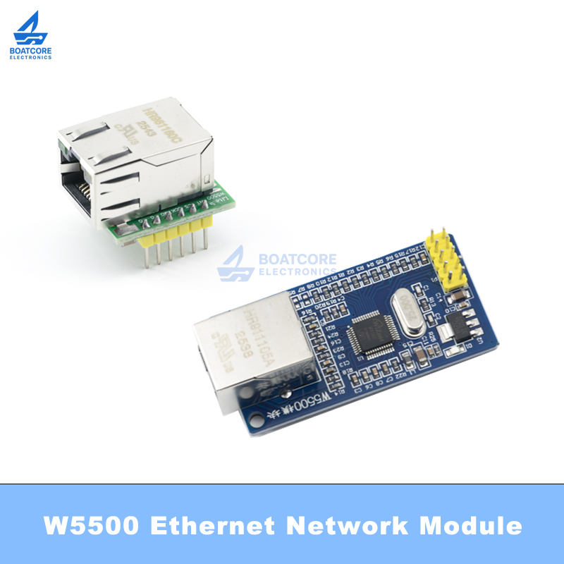 1PCS W5500 Chip New SPI to LAN - Ethernet Module W5500 avis et prix