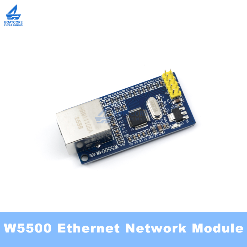 1PCS W5500 Chip New SPI to LAN - Ethernet Module W5500 avis et prix