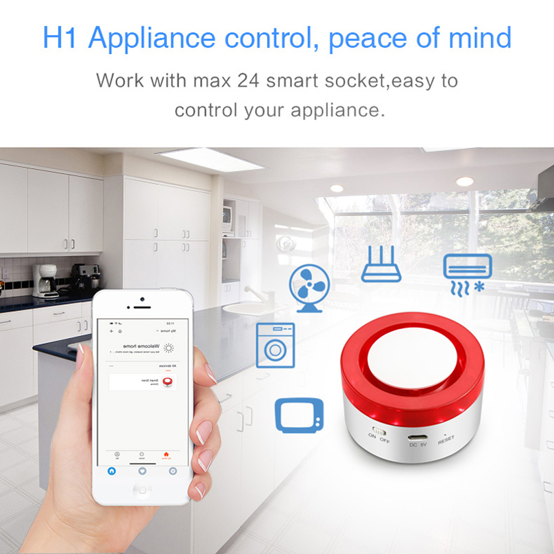 WIFI Wireless Security Alarm S - Smart Home Automation Diy avis et prix