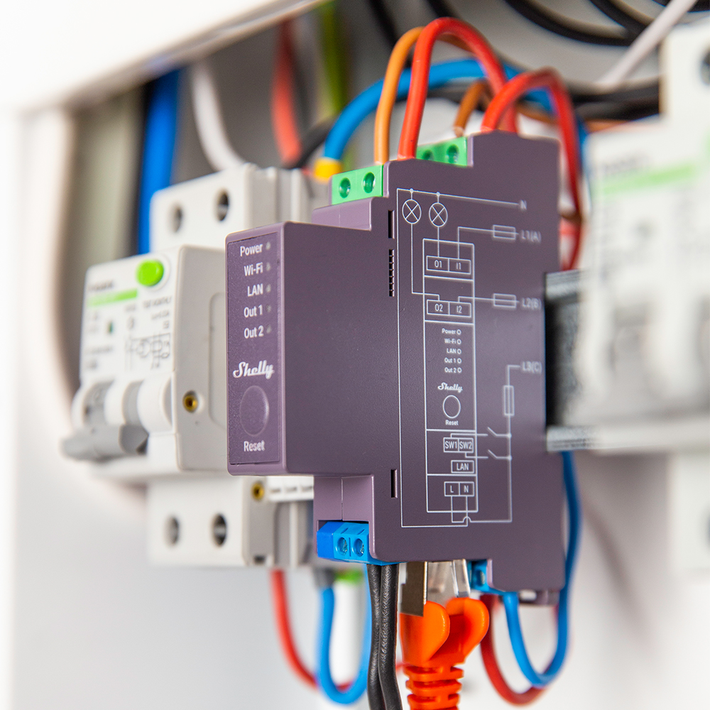 Shelly Pro 2 WiFi 2Channel Sma - Shelly Relay Module avis et prix