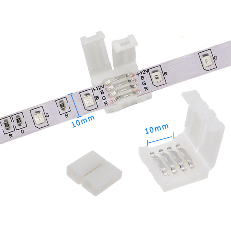 5pcs 4PIN 8mm Led Connector L  - Rgb Led Matrix 8X8 avis et prix