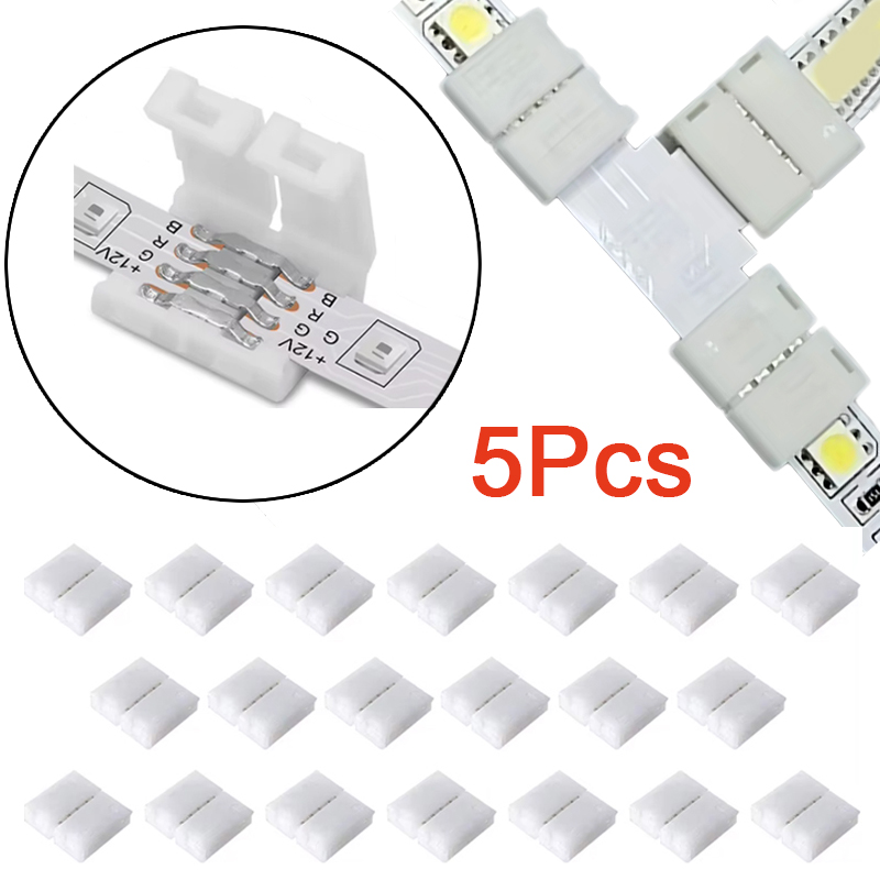 5pcs 4PIN 8mm Led Connector L  - Rgb Led Matrix 8X8 avis et prix