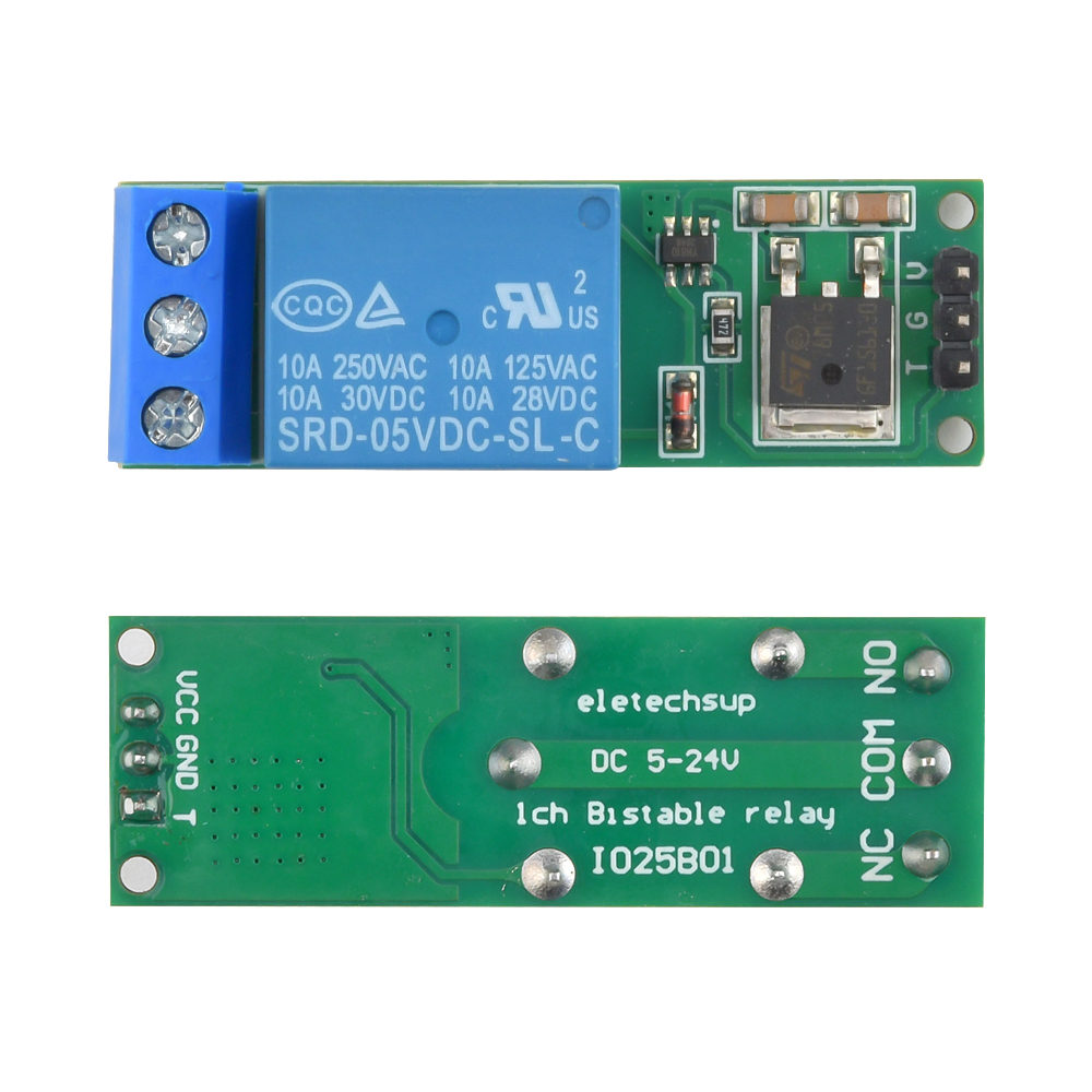 DC 6-24V Flip-Flop Latch Relay - Shelly Relay Module avis et prix