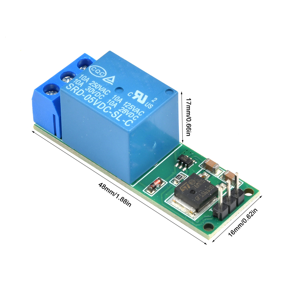 DC 6-24V Flip-Flop Latch Relay - Shelly Relay Module avis et prix