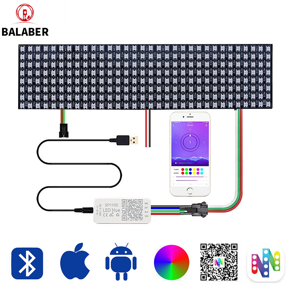 WS2812B SMD5050 RGB Panel LED  - Rgb Led Matrix 8X8 avis et prix