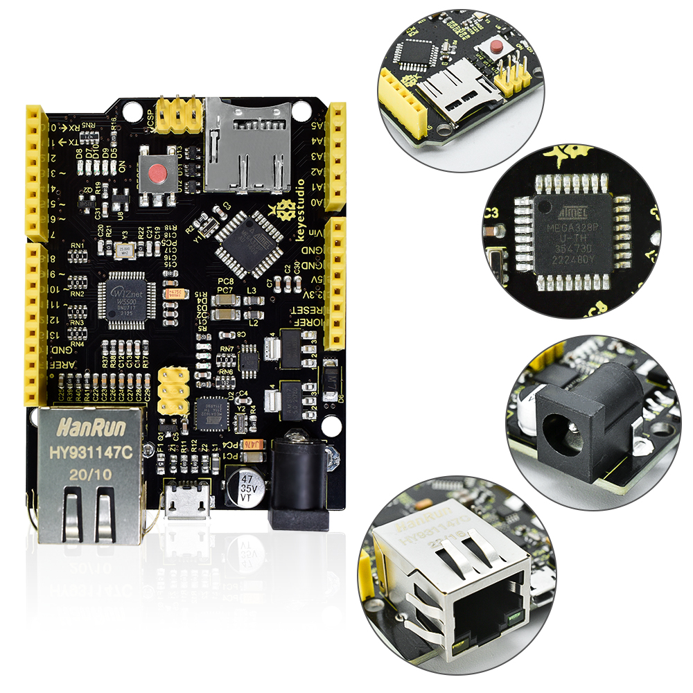 Keyestudio W5500 ETHERNET DEVE - Ethernet Module W5500 avis et prix