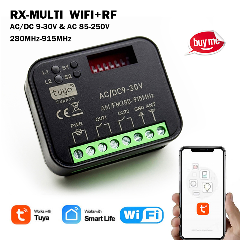 New RX-MULTI 300 a 868 MHz Tuy - 433Mhz Receiver Module avis et prix