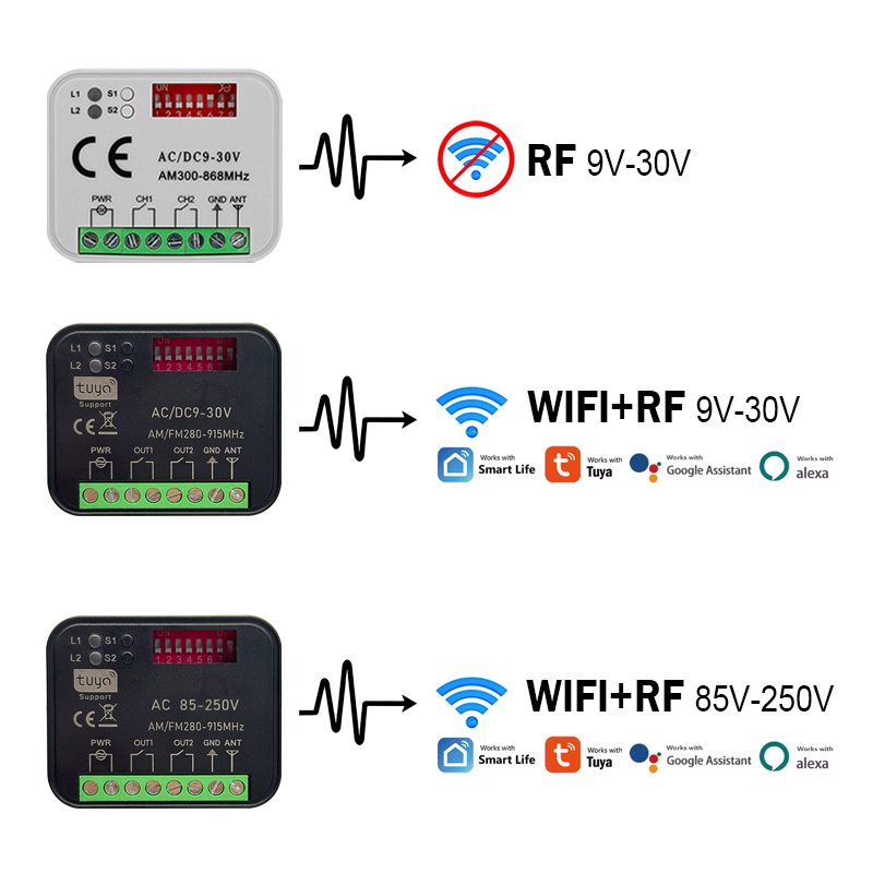 New RX-MULTI 300 a 868 MHz Tuy - 433Mhz Receiver Module avis et prix