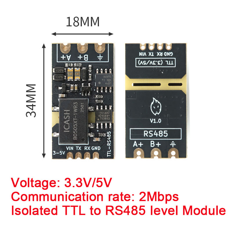 5Pcs/1pc Isolated TTL to RS485 - Shelly Relay Module avis et prix