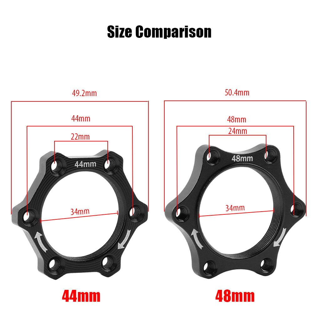 2pcs Bicycle Bike 44mm 48mm Fr - Matter Hub Thread avis et prix