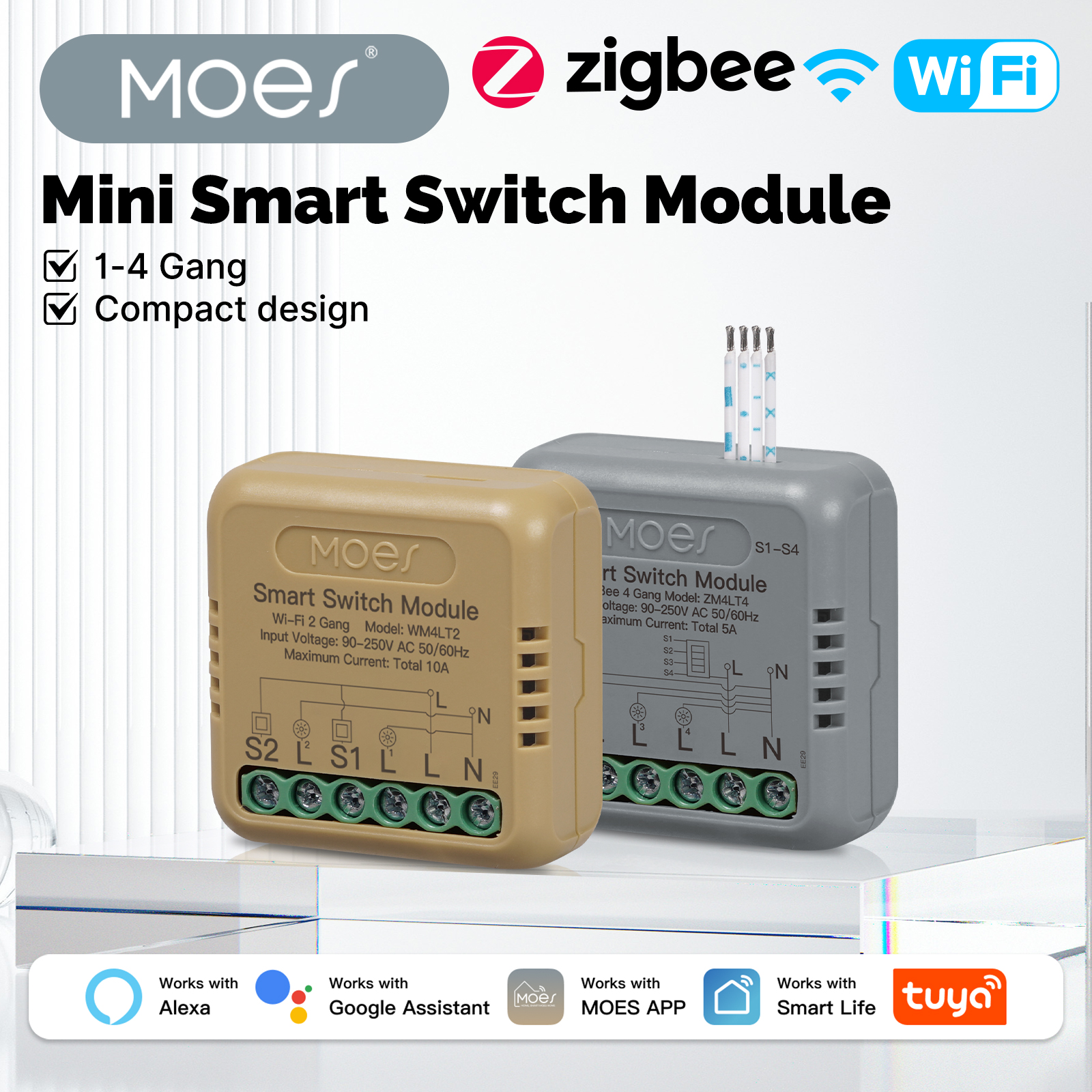 MOES Tuya WiFi Zigbee Mini DIY - Smart Home Automation Diy avis et prix