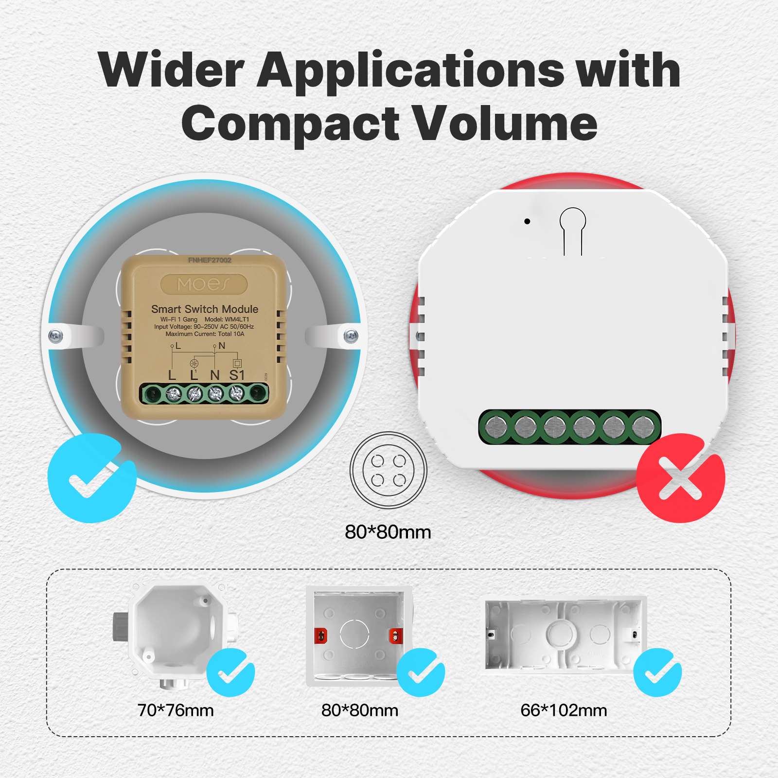 MOES Tuya WiFi Zigbee Mini DIY - Smart Home Automation Diy avis et prix