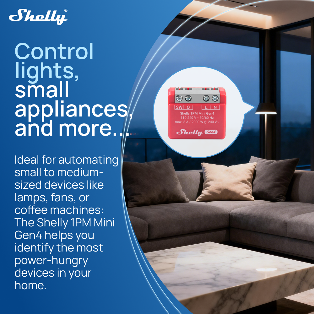 Shelly 1PM Mini Gen4 Zigbee Sm - Shelly Relay Module avis et prix