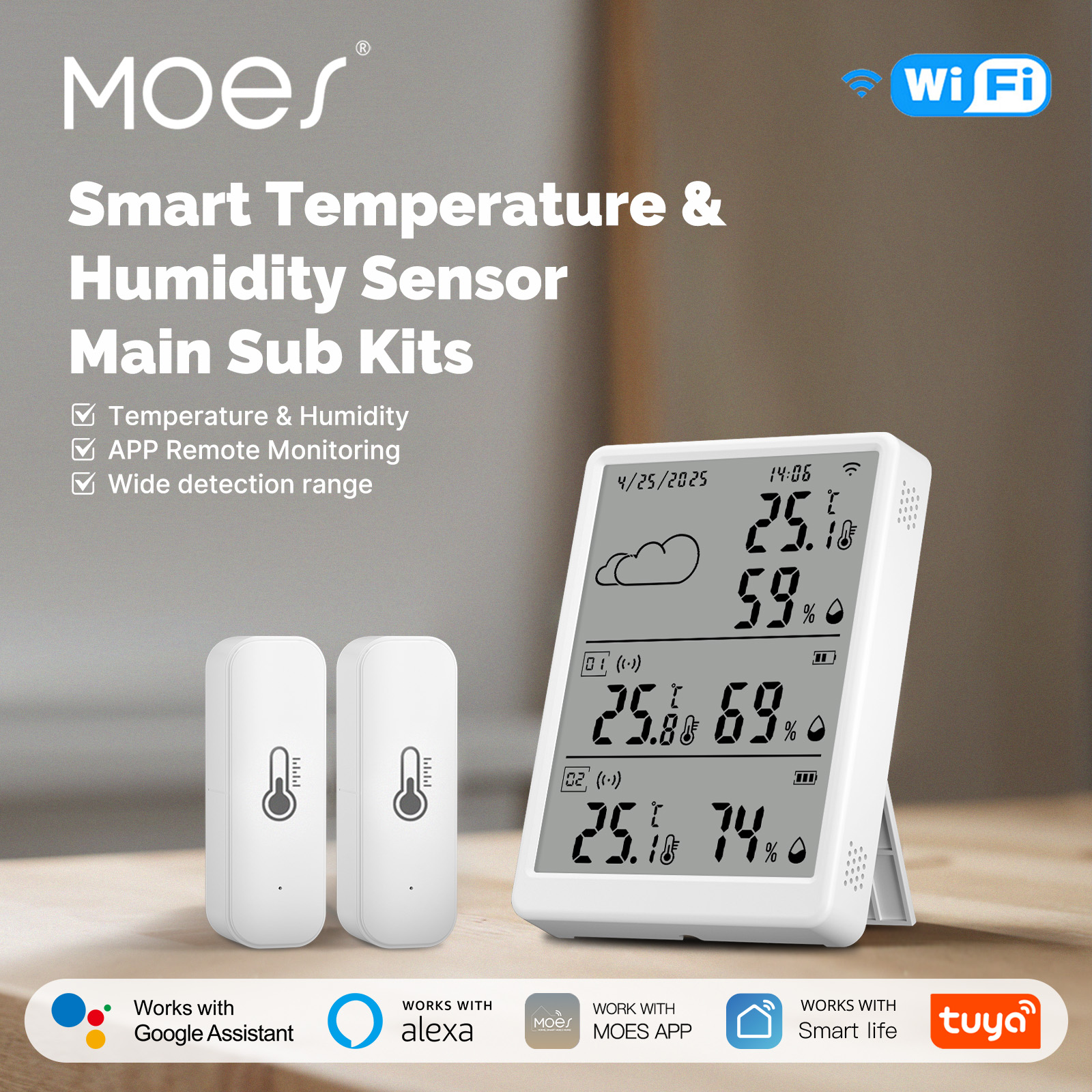 MOES Tuya WiFi RF433 Smart Tem - Smart Home Automation Diy avis et prix