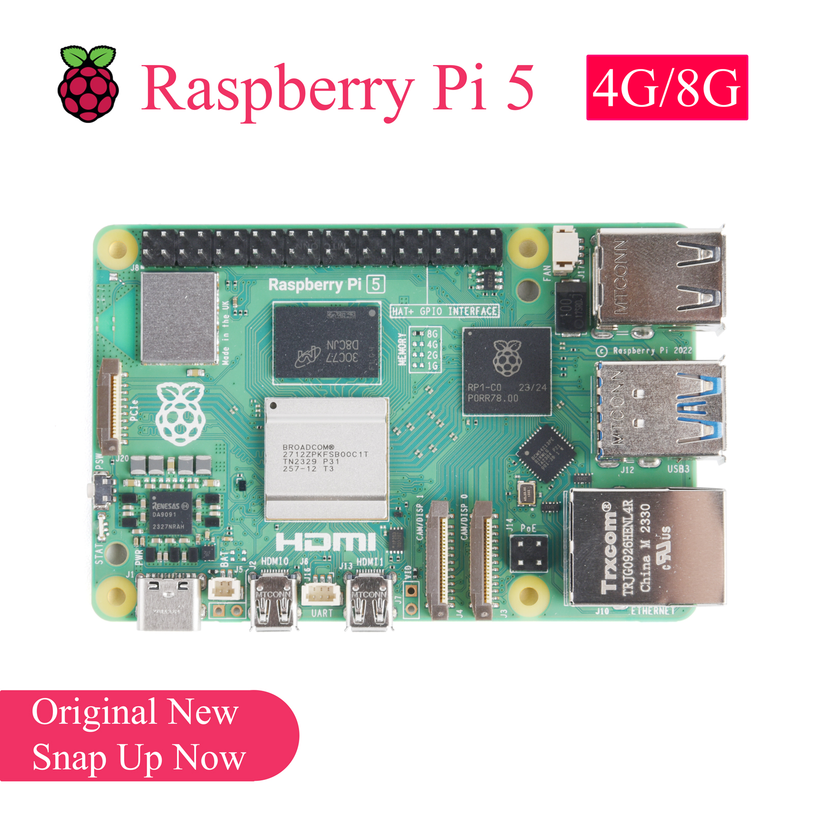 1PCS Original Raspberry Pi 5 4 - Diy Home Automation With Raspberry Pi avis et prix