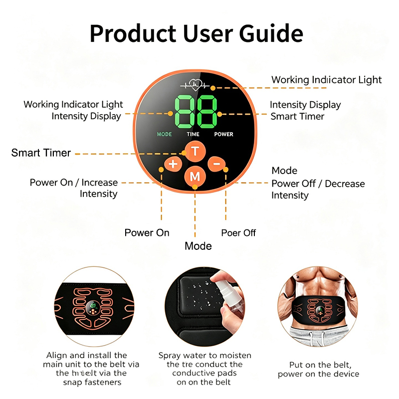 Abdominal Toning Belt Smart Ab - Home Automation Industry avis et prix