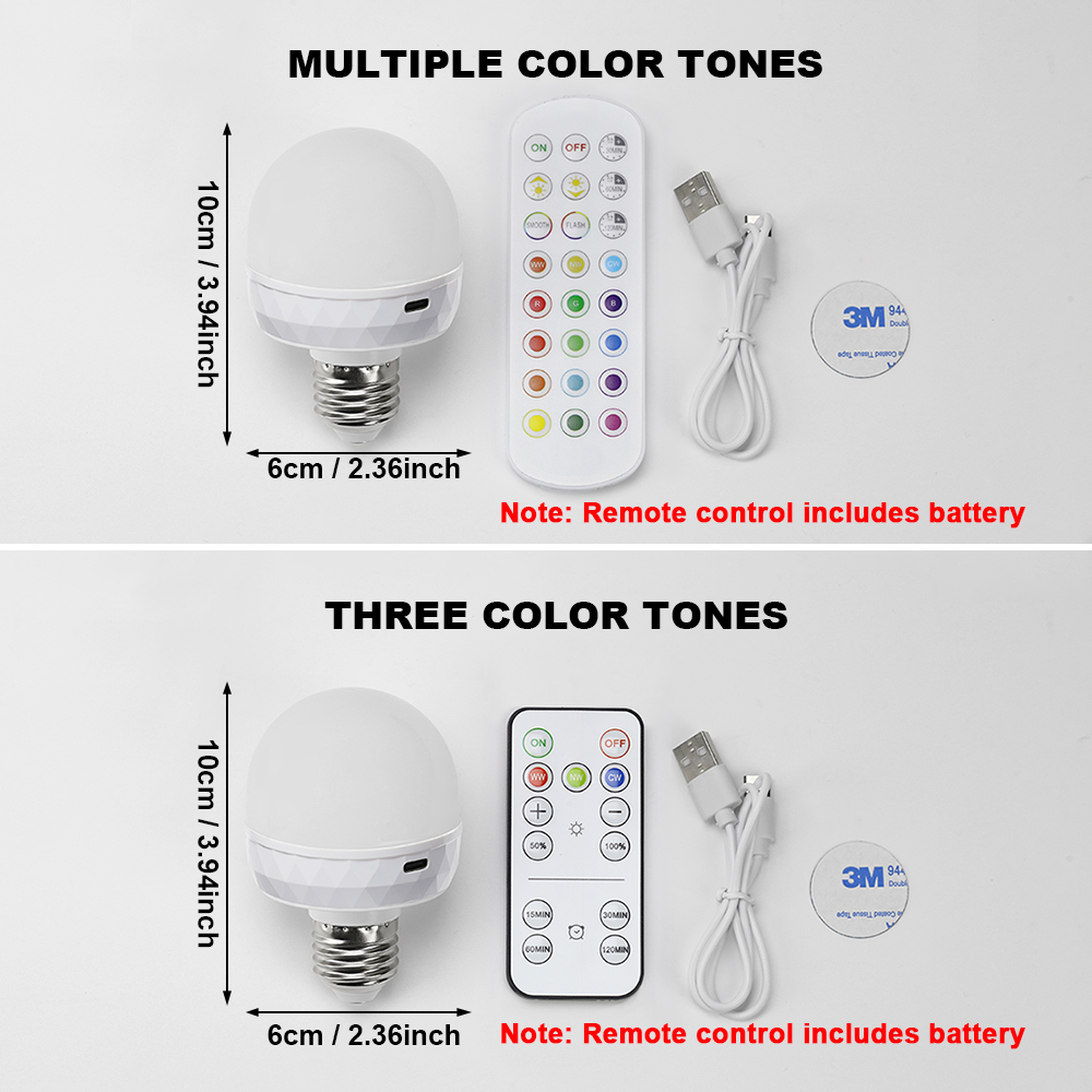 E27 LED Light Bulb RGB USB Rec - Home Automation Industry avis et prix
