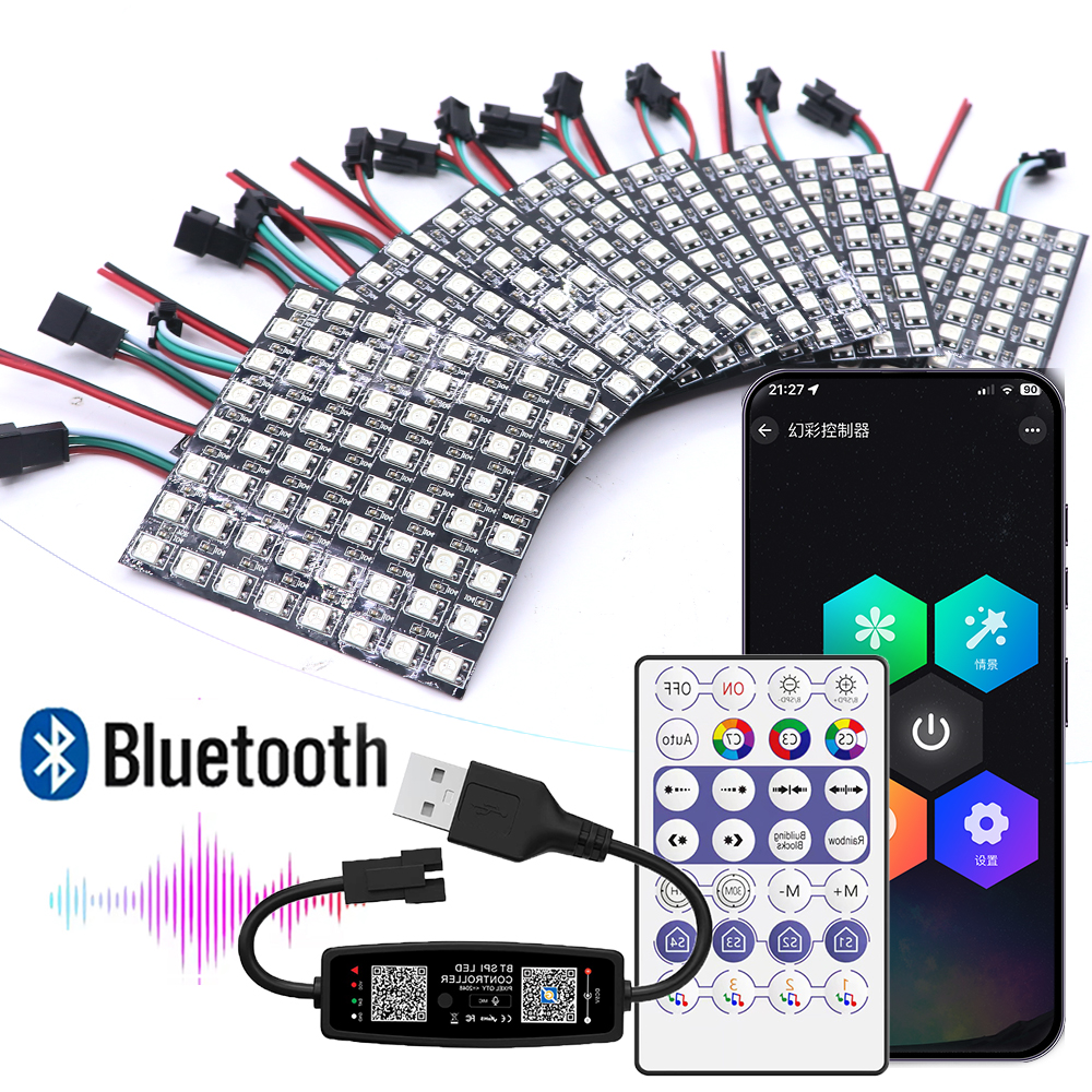 LED USB 28Keys 2.4G Controller - Rgb Led Matrix 8X8 avis et prix