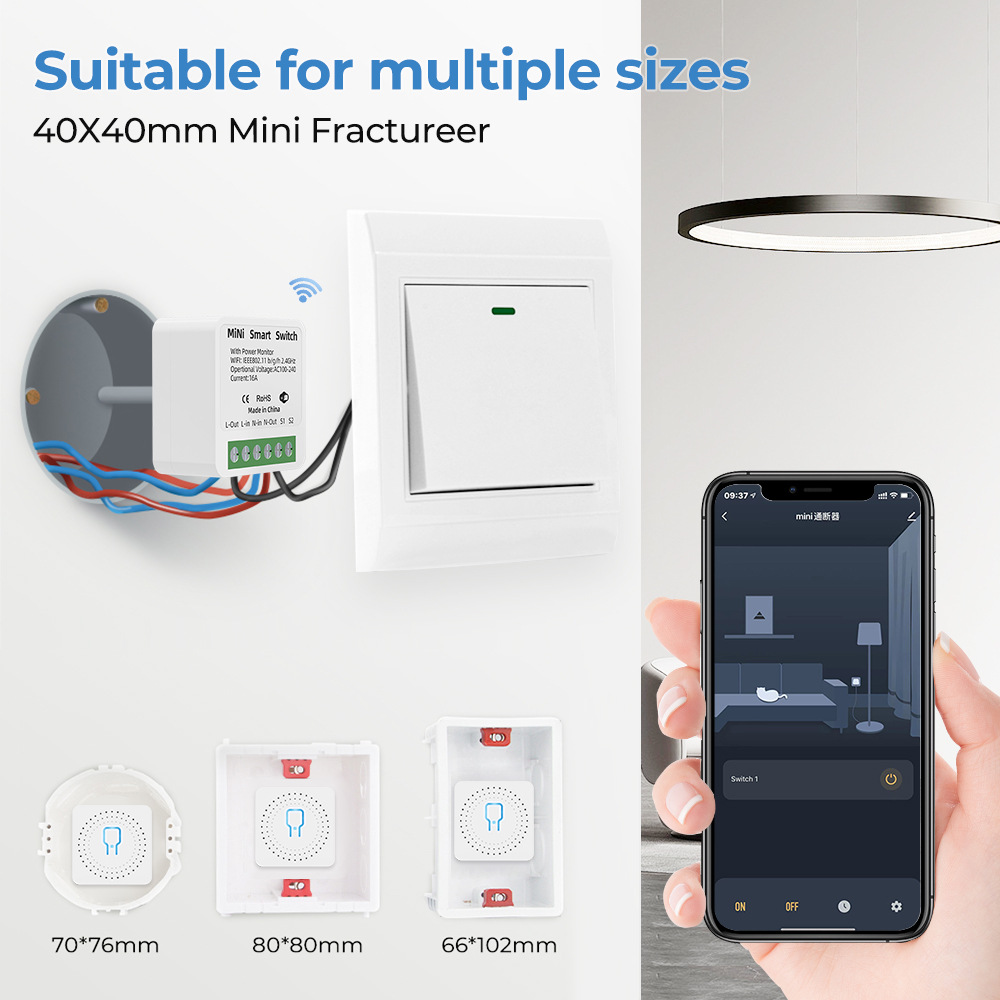 Zigbee / WiFi Smart Switch wit - Home Automation Industry avis et prix