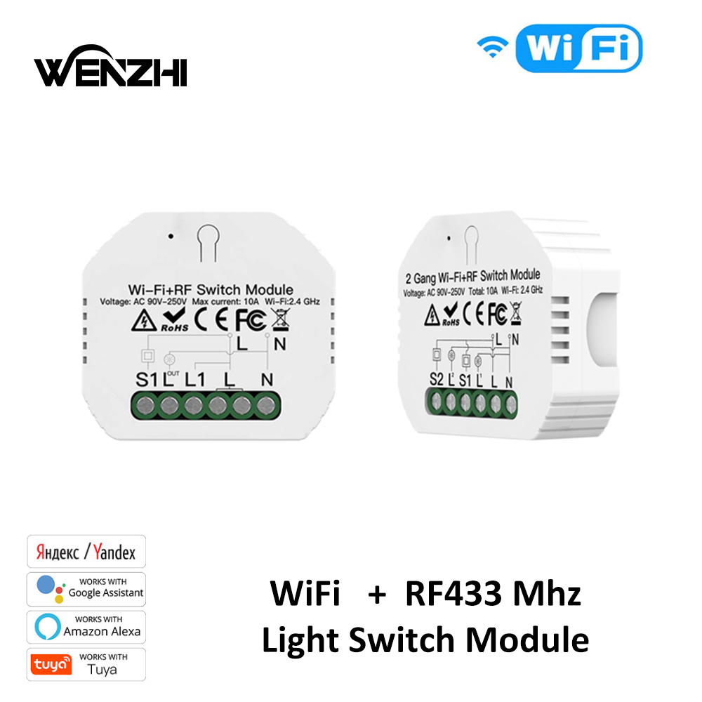 1/2Gang Light Switch DIY Modul - Home Automation Panel Diy avis et prix