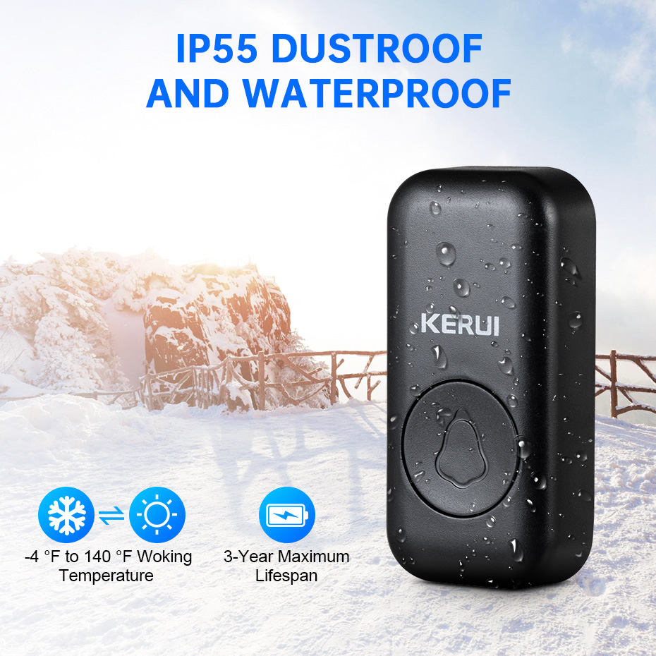 KERUI M525 Door Bell Chime Kit - Smart Home Automation Diy avis et prix